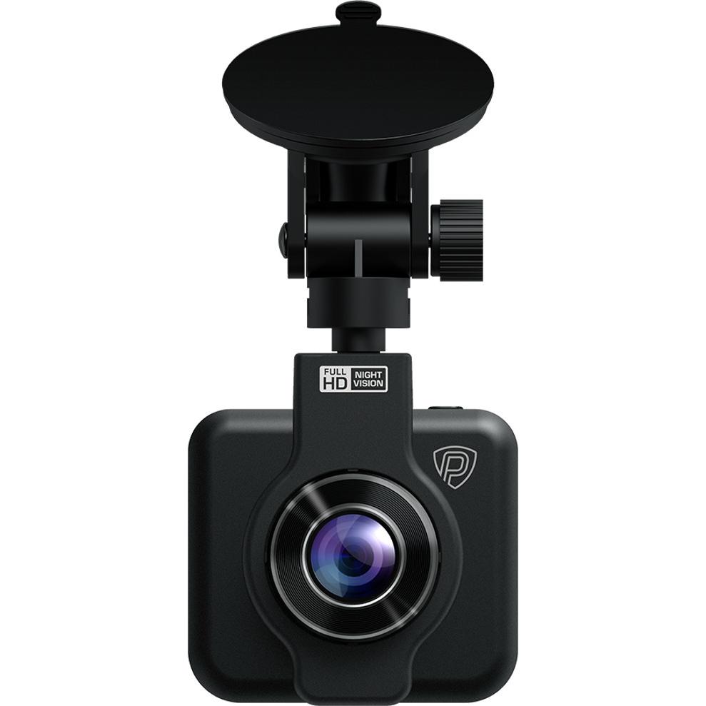 Prestigio RoadRunner 185 Full HD Black (Eingebautes Display, Eingebautes Mikrofon, Nachtsicht, FHD+), Dashcam, Schwarz