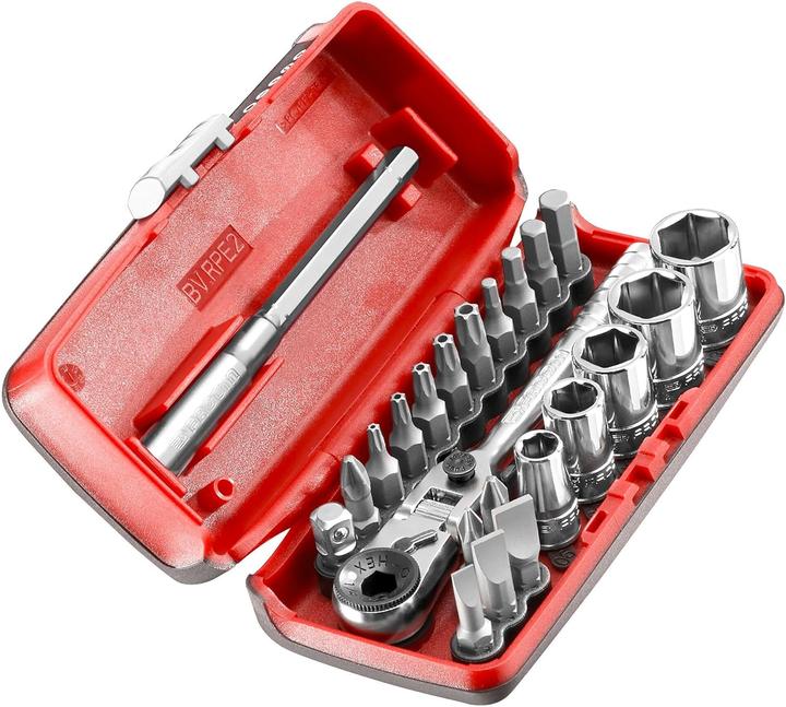 Produktbild Facom Steckschlüsselsatz 23teilig R1 (6 mm, 10 mm, 11 mm, 8 mm, 13 mm)