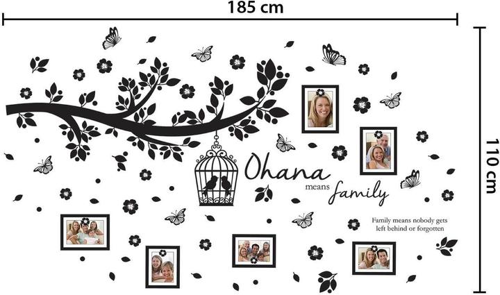 Produktbild Walplus Ohana Family Tree (185 x 90 cm)