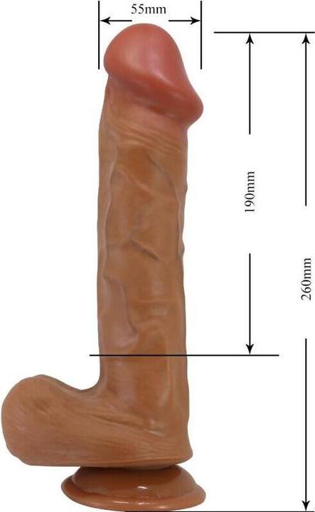 Actual product image Baile - Bergrisi Realistischer Dildo 26 cm Fleisch