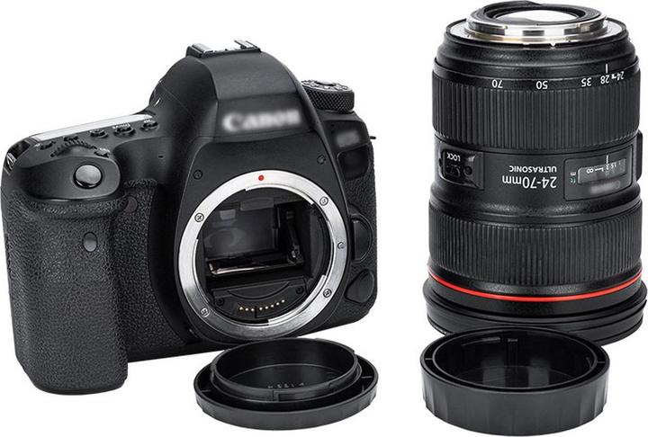 Image du produit JJC Camera Body Cap&Rear Lens Cap pour Canon EF/EF S mount