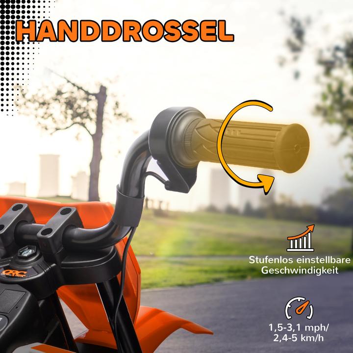 Image du produit Aiyaplay Elektromotorrad Kunststoff, Metall Orange (12 V)