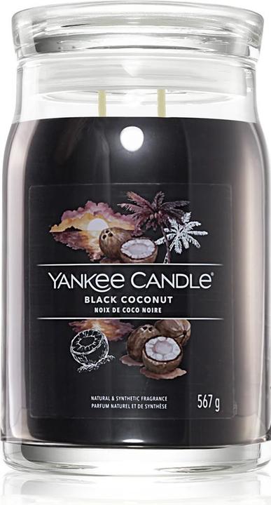 Actual product image Yankee Candle Duftkerze Black Coconut Signature Large Jar (567 g)