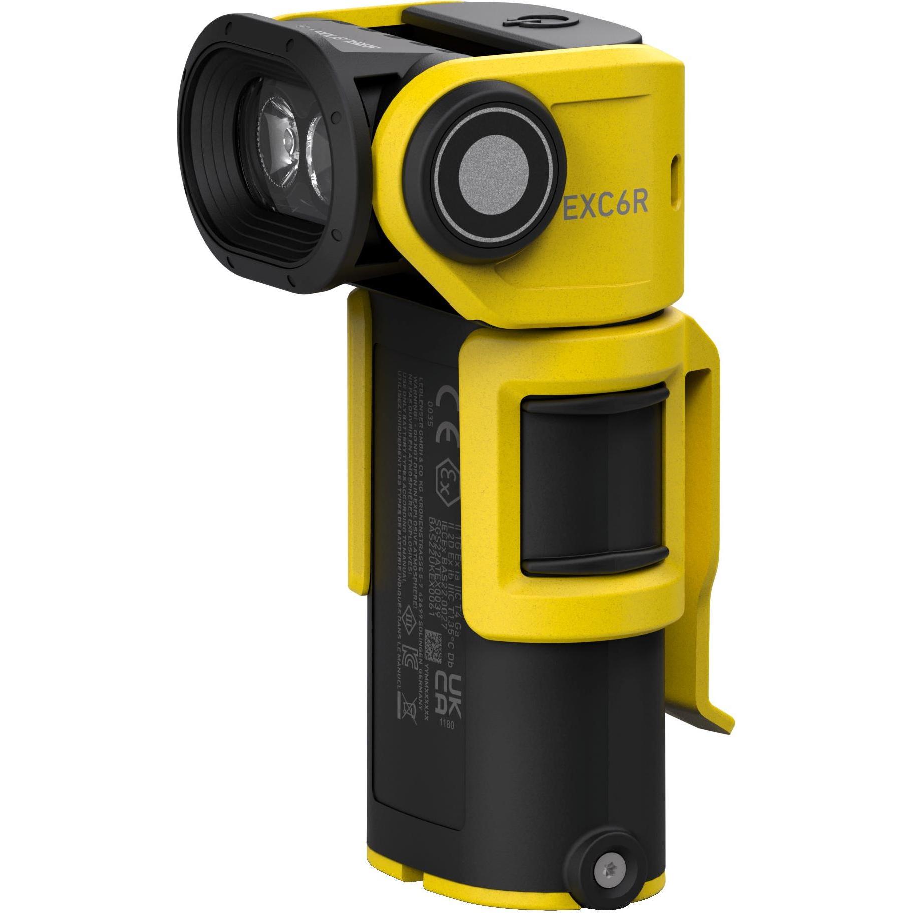 Ledlenser, Taschenlampe, LED-Handlampe EXC6R ATEX, mit Ladegerät (13.80 cm, 300 lm)
