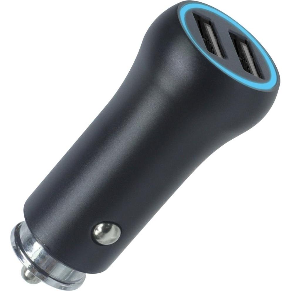 Setty car charger 2x USB 3A CC-AA-31 black, Adattatore per auto, Nero