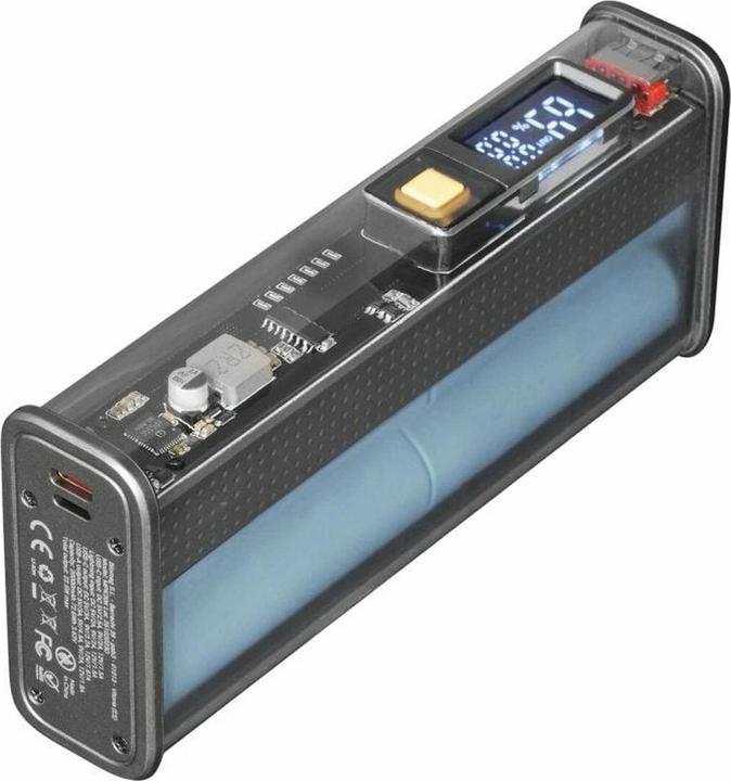 Immagine prodotto Mars Gaming Batteria esterna USB MPK - 20000mAh (Trasparente/Noir) (20000 mAh, 22.50 W, 72.60 Wh)