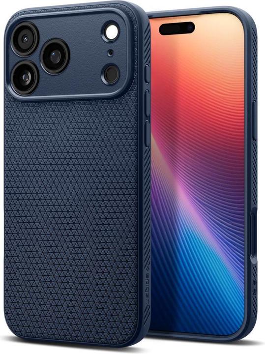 Spigen - Liquid Air - iPhone 17 Pro Max - Navy Blue (Apple iPhone 17 Pro Max)