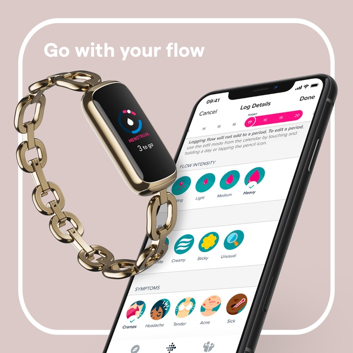 Productafbeelding Fitbit Luxe Speciale Editie Gorjana (17.50 mm)