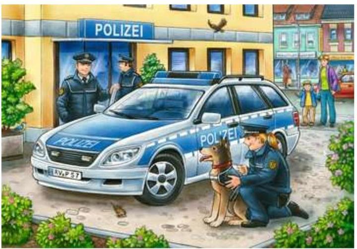 Image du produit Ravensburger Police et pompiers (12 pièces)