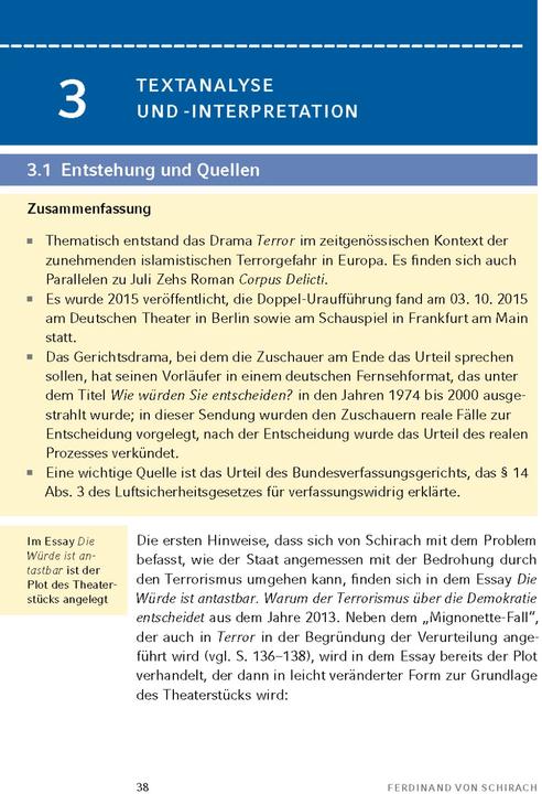 Produktbild Terror von Ferdinand von Schirach (Deutsch, Ferdinand von Schirach, Thomas Möbius, 2023)