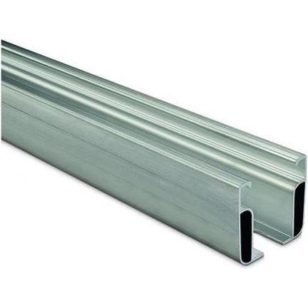 Novotegra montage C-skinne 47-2 5.40 meter i aluminium (52 x 47 mm) Skinnen benyttes til tegl - trap, Zubehör Luftbehand...