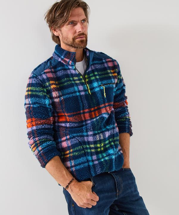 Produktbild Joe Browns Fleece Check Funnel Neck Top (S)