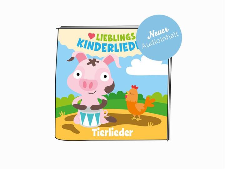 Actual product image Tonies Favourite Children's Songs - Animal Songs (Relaunch) (German)