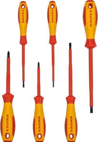 Actual product image Knipex Screwdriver Set (Slotted screws, Phillipps cross recess (PH))
