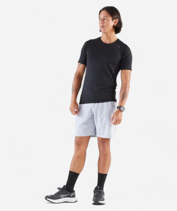 Produktbild Kiprun Laufshirt kurzarm - 500 Komfort Slim schwarz (L)