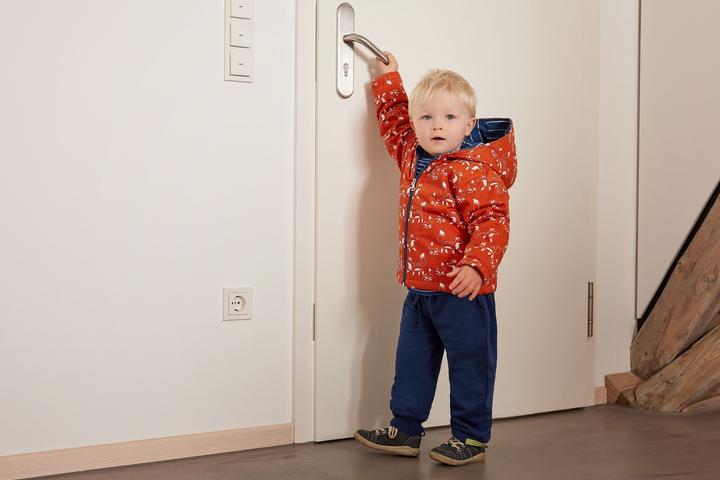 Immagine prodotto loud + proud Giacca outdoor per bambini foderata in terracotta (74)