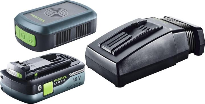 Produktbild Festool PHC 18 Handy Ladestation Induktionsladung / USB-A / USB-C + 1x Akku 4,0 Ah + Ladegerät (18 V)