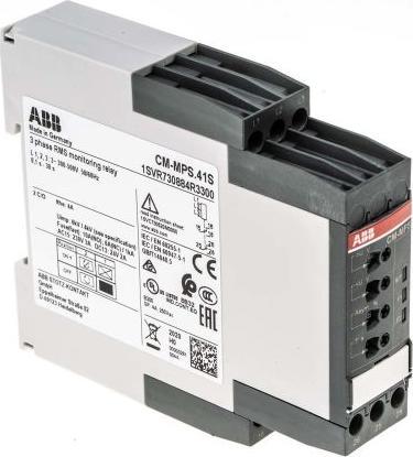 Produktbild ABB 3-Phasenüberwachungsrelais 2W 30s 3x300-500VAC CM