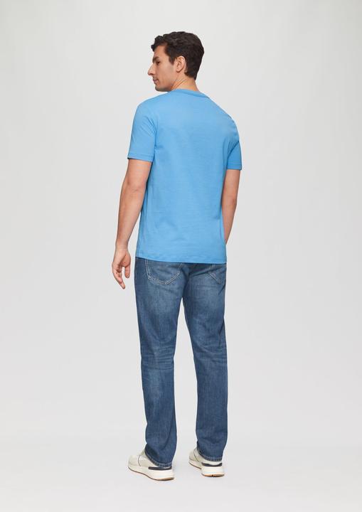 Actual product image S.Oliver T-Shirt Baumwoll-T-Shirt mit Frontprint (L)