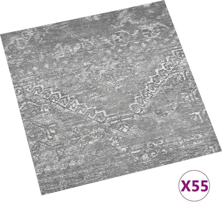 Produktbild vidaXL Quadratische Dielen (PVC Boden, 5.11 m²)