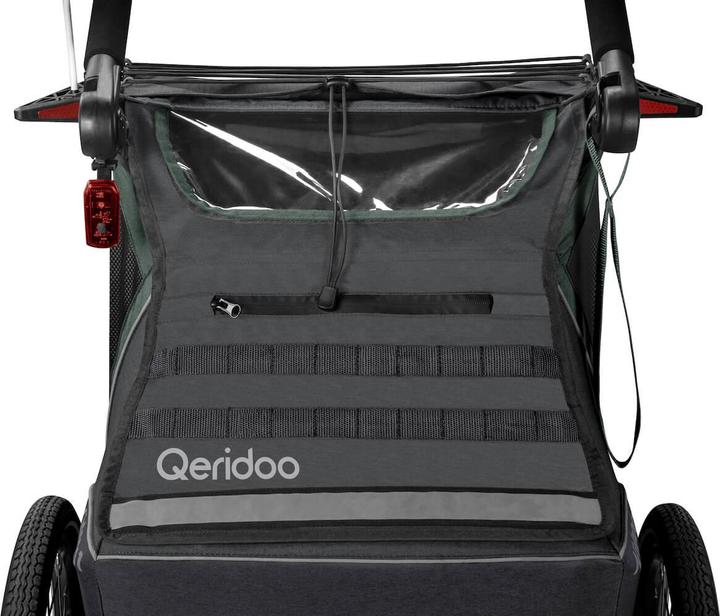 Produktbild Qeridoo Kidgoo 2 - Kinderfahrradanhänger für 2 Kinder