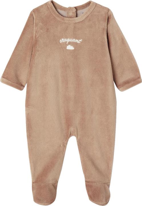 Produktbild Vertbaudet 3er-Pack Baby Samt-Strampler BASIC (62)