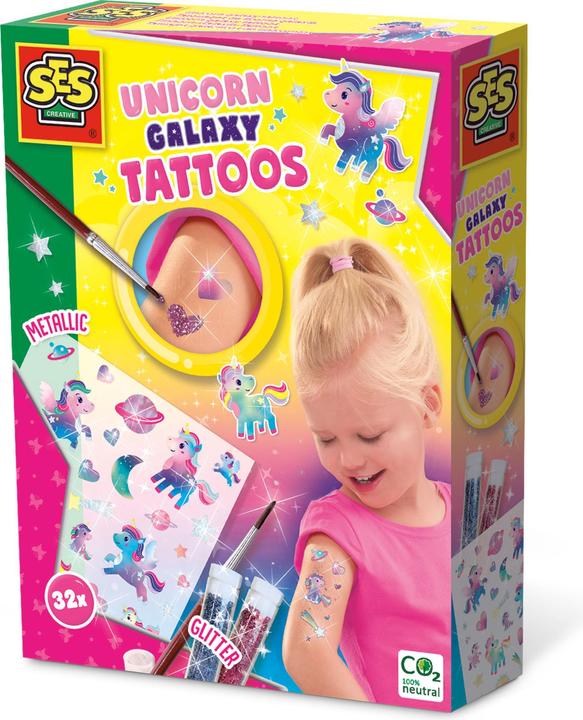 Produktbild Ses Creative Einhorn-Tattoos Galaxy