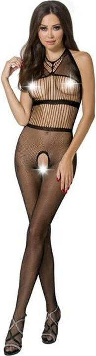 Produktbild Passion Bodystocking Ouvert aus Netz im Neckholder-Design (One Size)