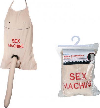 Actual product image Apron Sex Machine