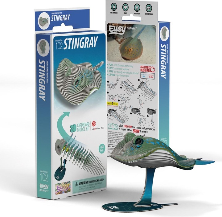 Eugy 3D craft set stingray (MQ6)