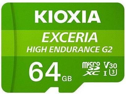 Kioxia Exceria (64 GB, microSD, microSDXC, U3, UHS-I)