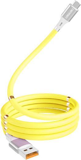 Actual product image Denmen USB-A to USB-C USB cable 1 m yellow (29365) (1 m, USB 2.0)