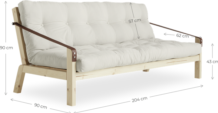 Actual product image Karup Design poetry (Sofa bed)