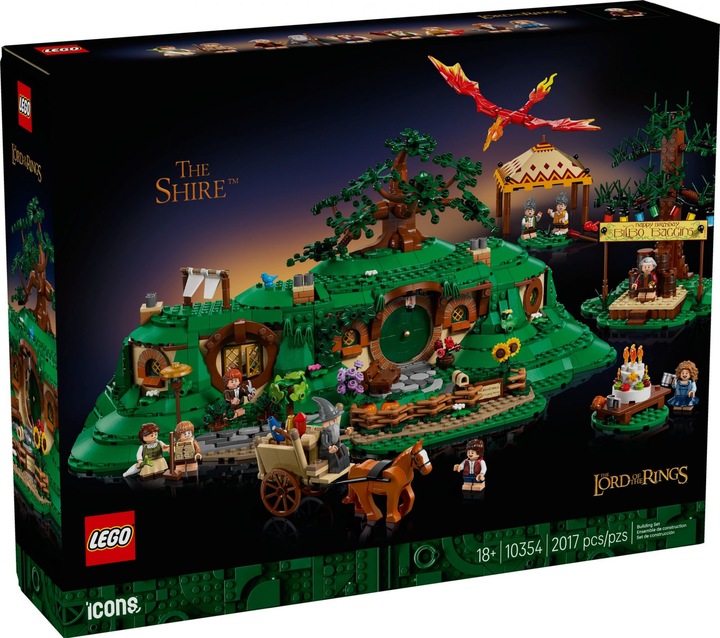 Actual product image LEGO Der Herr der Ringe: Das Auenland (10354, LEGO Icons, LEGO Rare Sets)