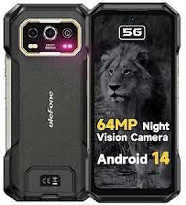 Actual product image Ulefone Armor 27 (256 GB, Black, 6.78", Hybrid Dual SIM, 4G)