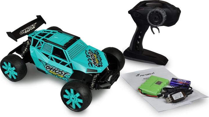 Immagine prodotto Amewi Buggy Ghost 2WD Turquoise, 1:12, RTR (RTR pronto all'uso)