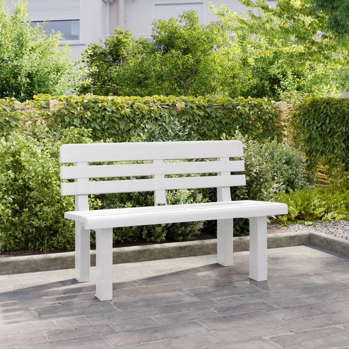 Actual product image vidaXL Polypropylene garden bench