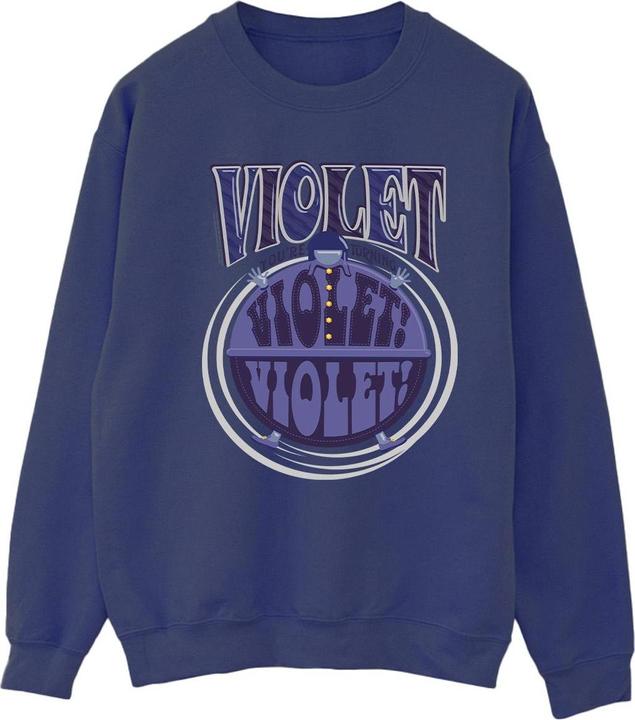 Image du produit Willy Wonka & the Chocolate Factory - Sweat VIOLET TURNING VIOLET - Femme (M)