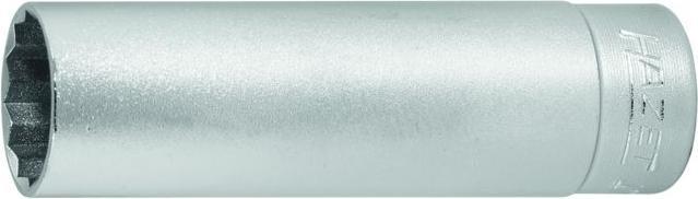 HAZET Spark plug spanner 4766-2 square hollow 10 mm (3/8 inch) external double hexagonal profile 14 (14 mm)