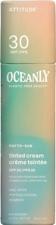 Produktbild Attitude Oceanly Tinted Face Cream Stick with SPF 30 EWG Verified (SPF 30)