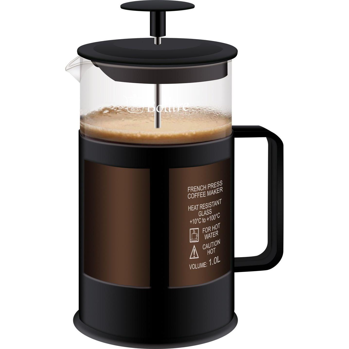 Thumbnail - Bollire Coffee-Pot 1.0L Glass Br3104, Kaffeebereiter