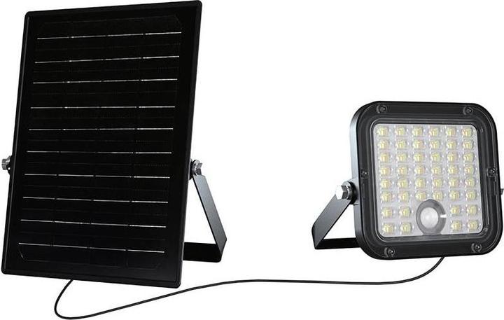 Actual product image V-TAC VT-411CCT 23756 LED-Flutlichtstrahler, Solarmodul 10 W (1500 lm, IP65)