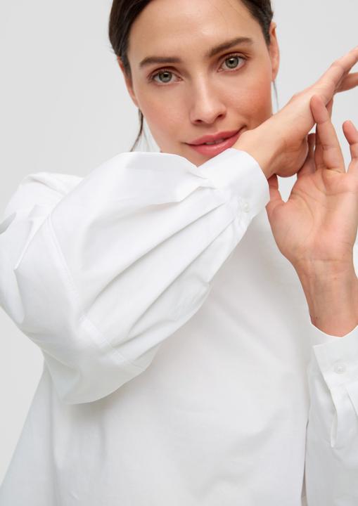 Produktbild s.Oliver Bluse Langarmbluse mit U-Boot-Ausschnitt (32, 36)