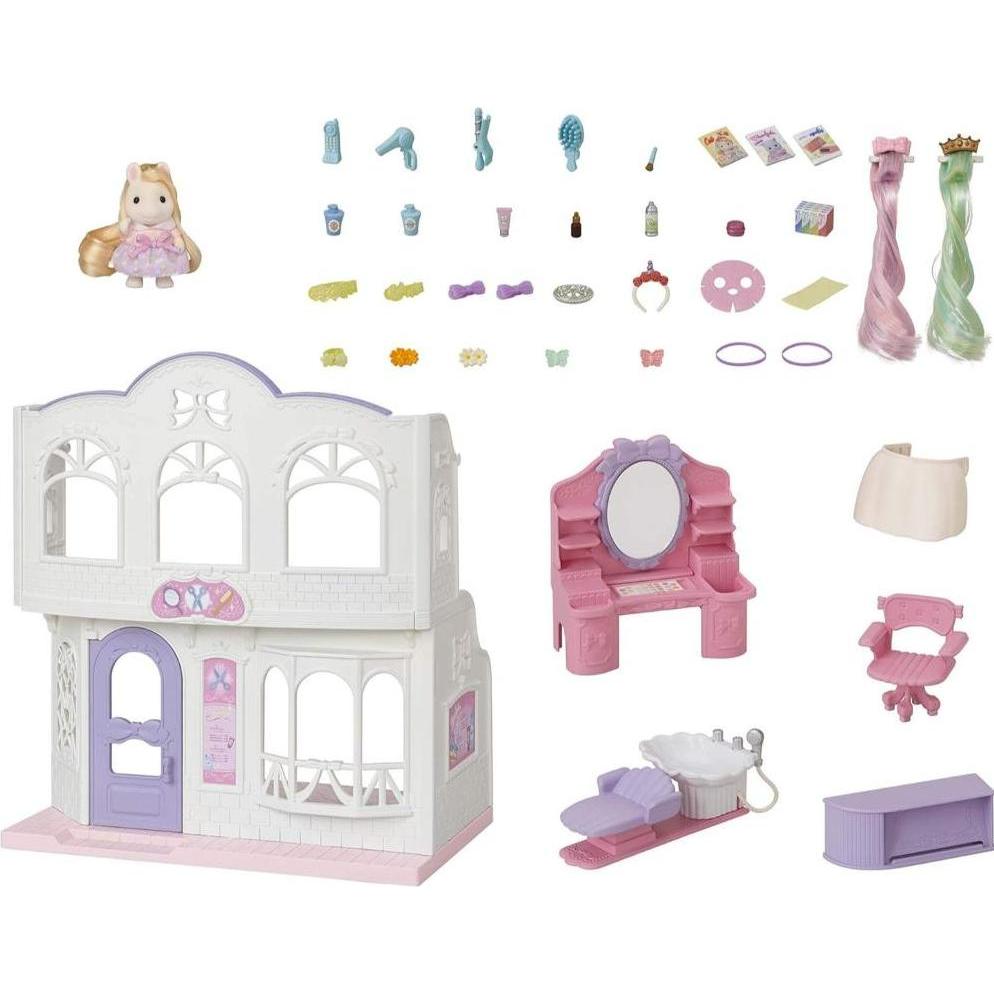Sylvanian Families Pony Friseursalon mit Figur SIOC