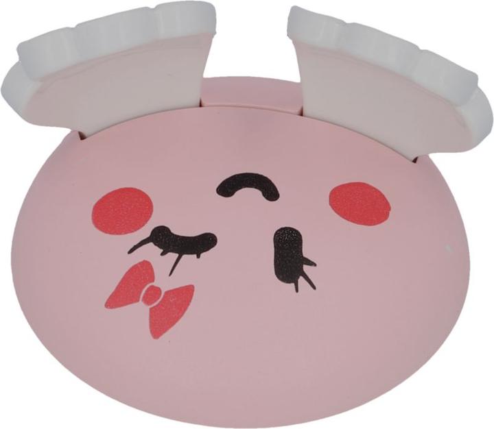 Actual product image Inofix Smiley adhesive hook, pink