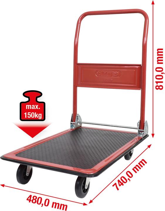 Produktbild KS Tools Plattformwagen für Lager und Werkstatt. 150kg (150 kg)