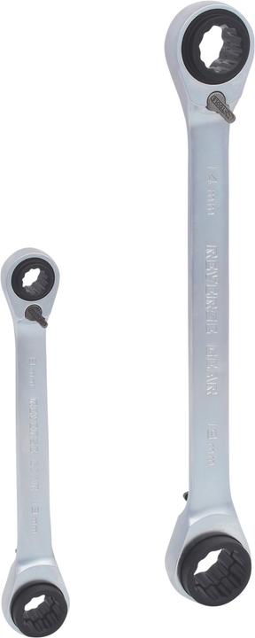 Actual product image KS Tools 4 in 1 GEARplus reversible double ratchet ring wrench set (19 mm, 12 mm, 14 mm, 16 mm, 10 mm, 18 mm, 17 mm, 11 mm, 15 mm, 8 mm, 9 mm, 13 mm)