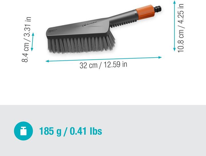 Actual product image Gardena Cleansystem wash set hand brush M soft