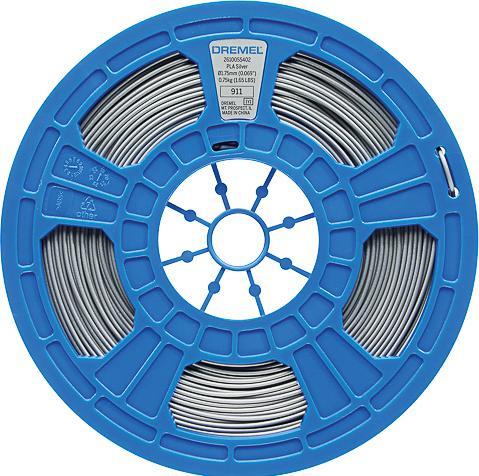 Actual product image Dremel PLA 1,75mm SILVER 0,75kg 3D FILAMENT (PLA, 1.75 mm, 750 g, Silver)