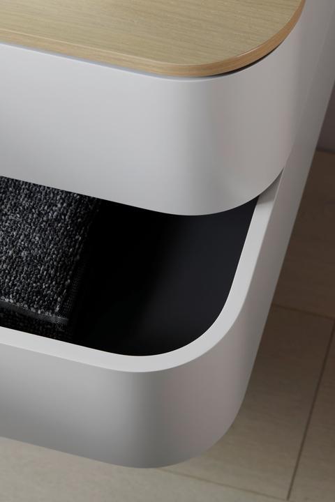 Actual product image Duravit Happy D.2 Plus Vanity unit for wall-mounted console, 1000x550 mm, 2 drawers, for furniture w (61.50 x 55 x 106 cm)